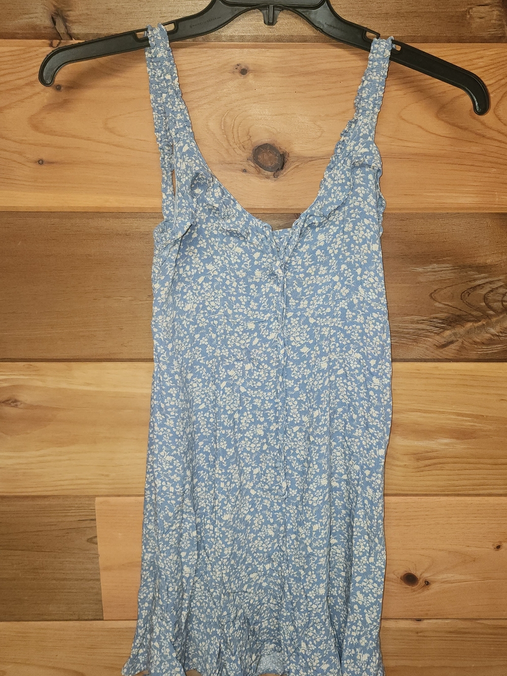 Blue Floral Sundress American Eagle XS